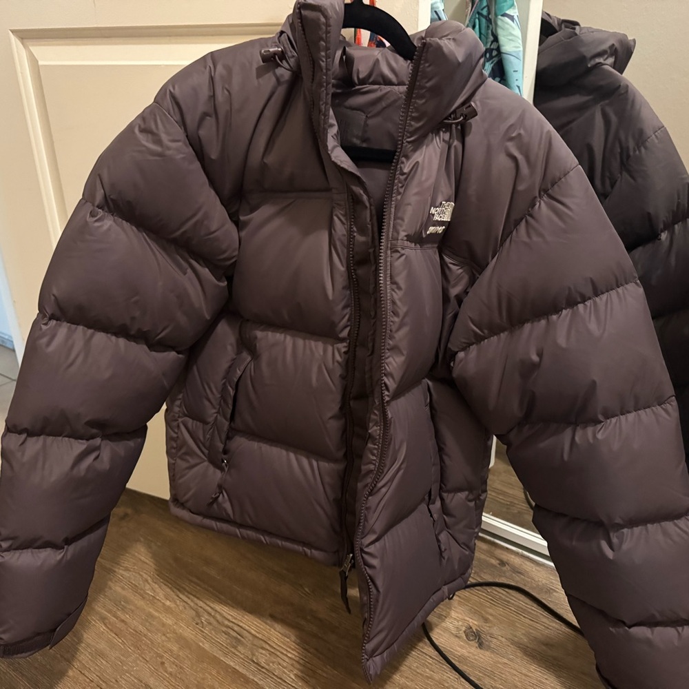 The North Face TNF x SKIMS Nuptse Tag — Phoenix  (Small) brand new with tags
